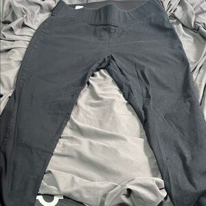 Old Navy Black Cropped Pull-On Leggings